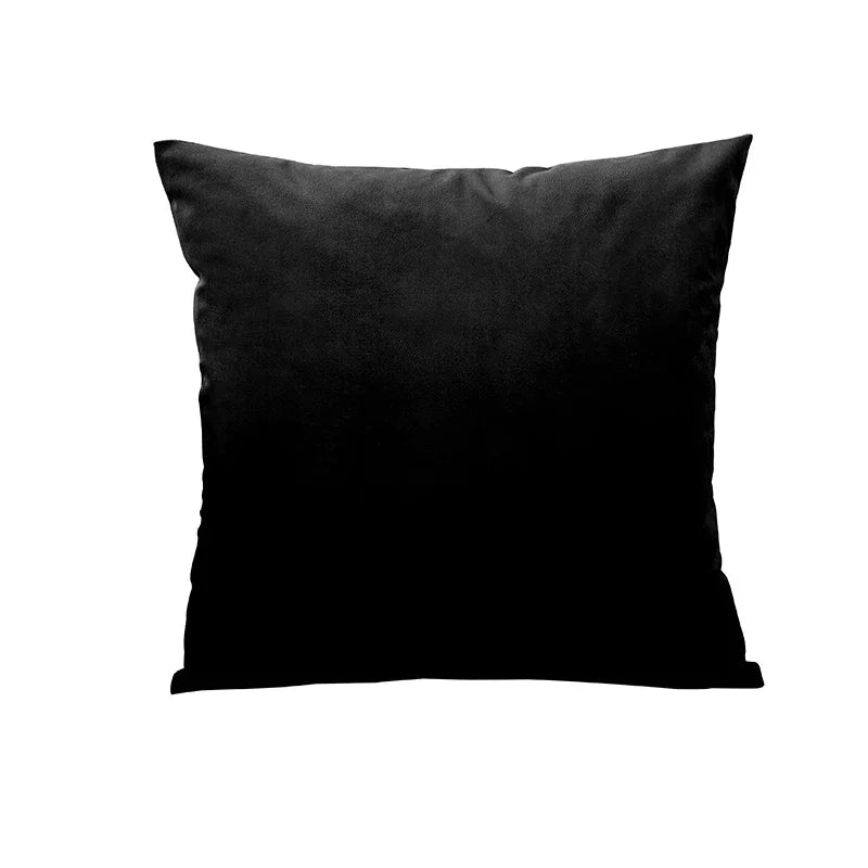 Housse de Coussin Velours Uni
