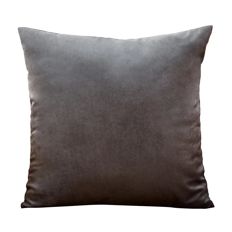 Housse de Coussin Velours Uni