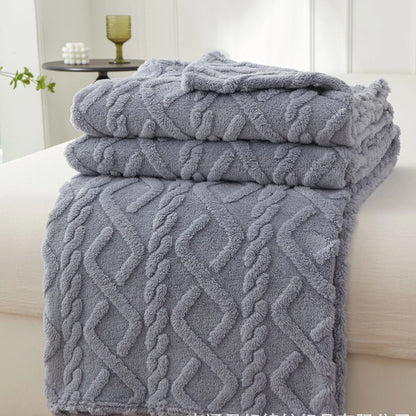 Couverture Sherpa Douceur Hivernale