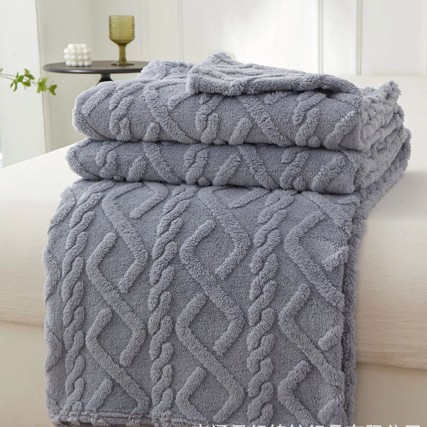 Couverture Sherpa Douceur Hivernale