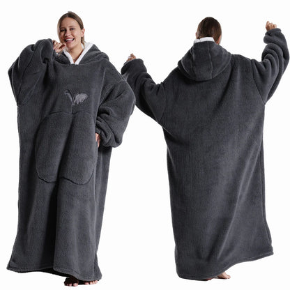 Couverture Sweat Géante Peluche Douce