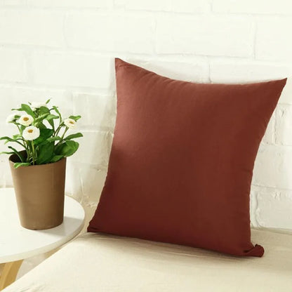 Housse de Coussin Deep Coffee Uni