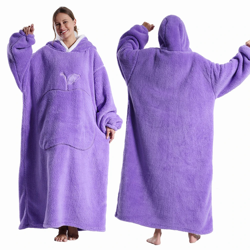 Couverture Sweat Géante Ultra-Douce 140cm