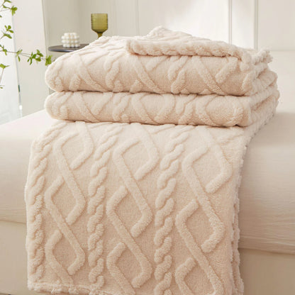 Couverture Sherpa Douceur & Chaleur Hiver