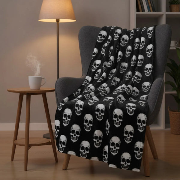 Couverture Flanelle Chauves-Souris Douce & Confortable