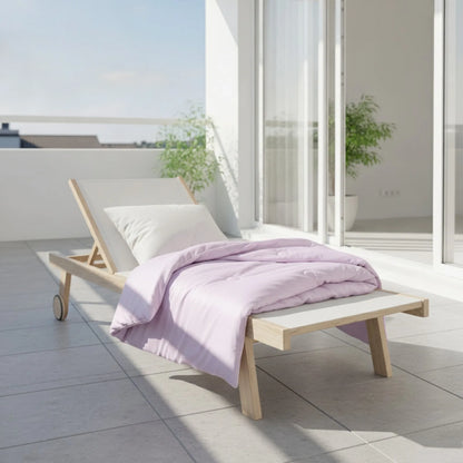 Couette d'été rafraîchissante Soie Glacée Purple 2