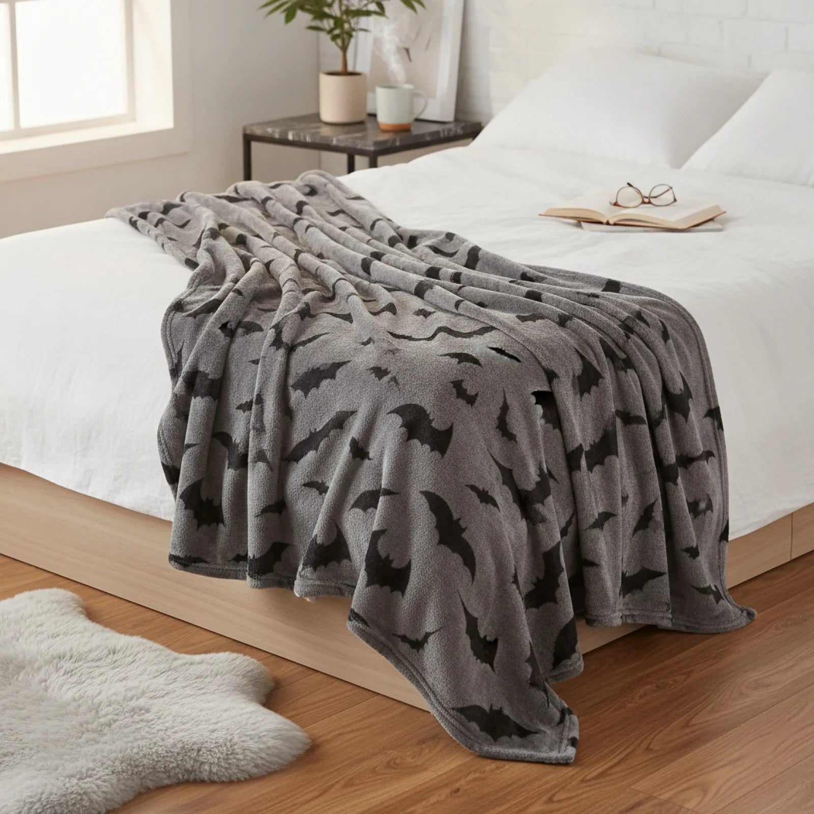 Couverture Flanelle Chauves-Souris Douceur & Originalité