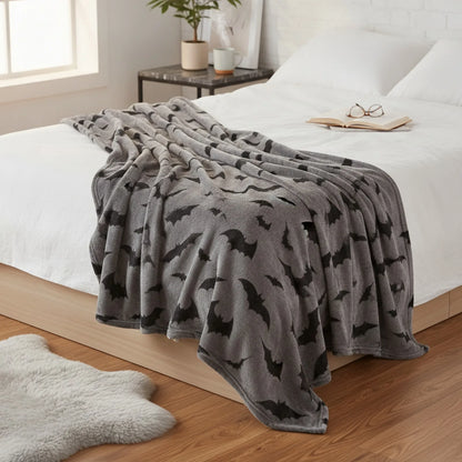 Couverture Flanelle Chauves-Souris Douceur & Originalité