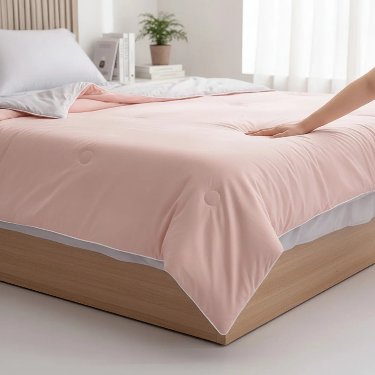 Couette d'été en soie glacée