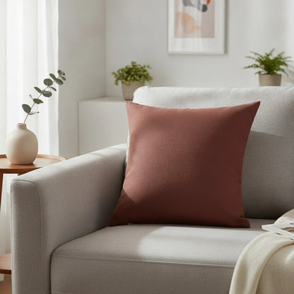 Housse de Coussin Deep Coffee Uni