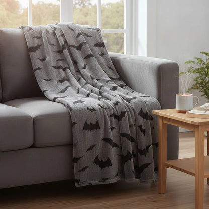 Couverture Flanelle Chauves-Souris Douceur & Originalité