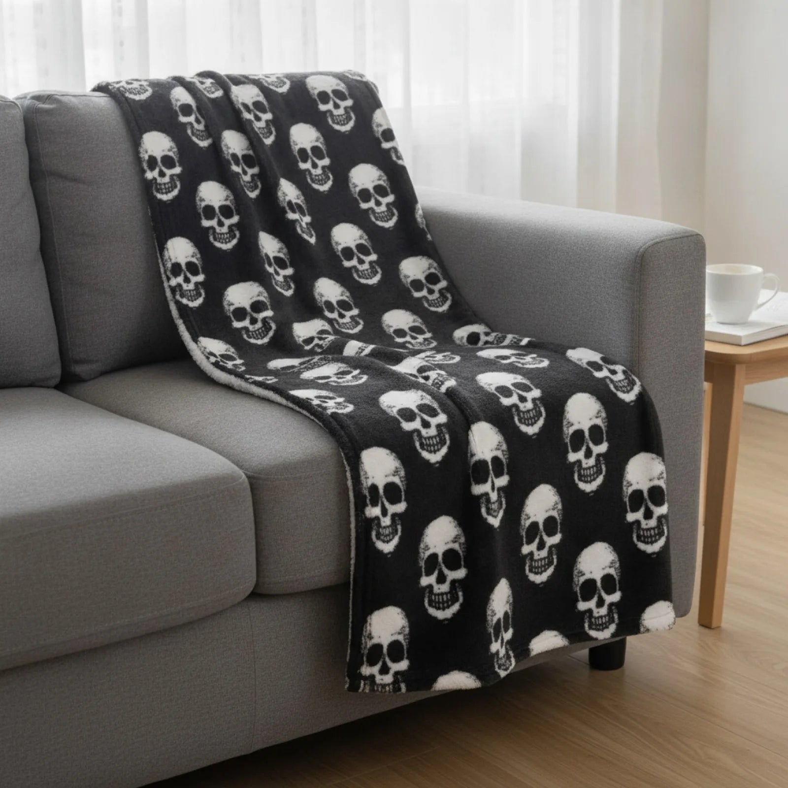 Couverture Flanelle Chauves-Souris Douce & Confortable