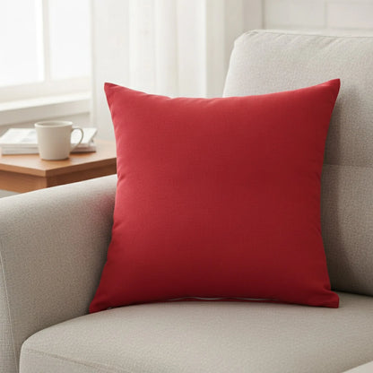 Housse Coussin "Couleur Bonbon" Wine Red