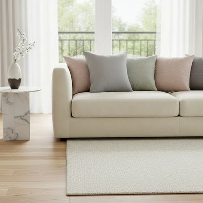 Housse de coussin "Couleur Bonbon" Gris Argenté