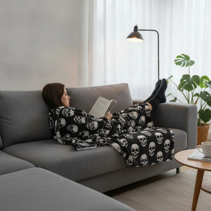 Couverture Flanelle Chauves-Souris Douce & Confortable