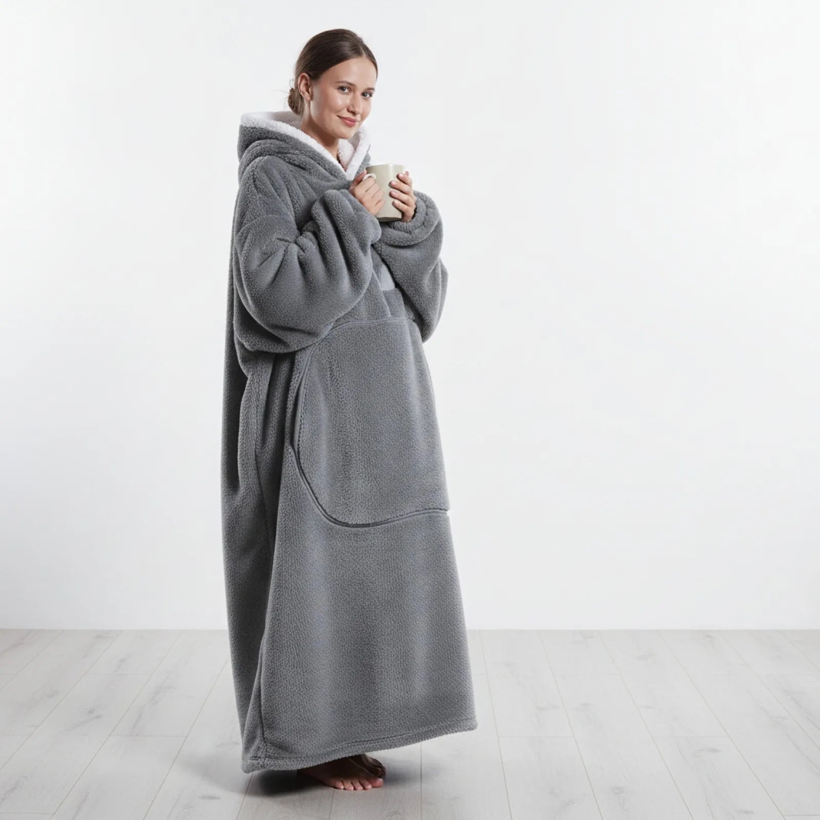Couverture Sweat Géante Adulte - Douceur & Chaleur Ultime