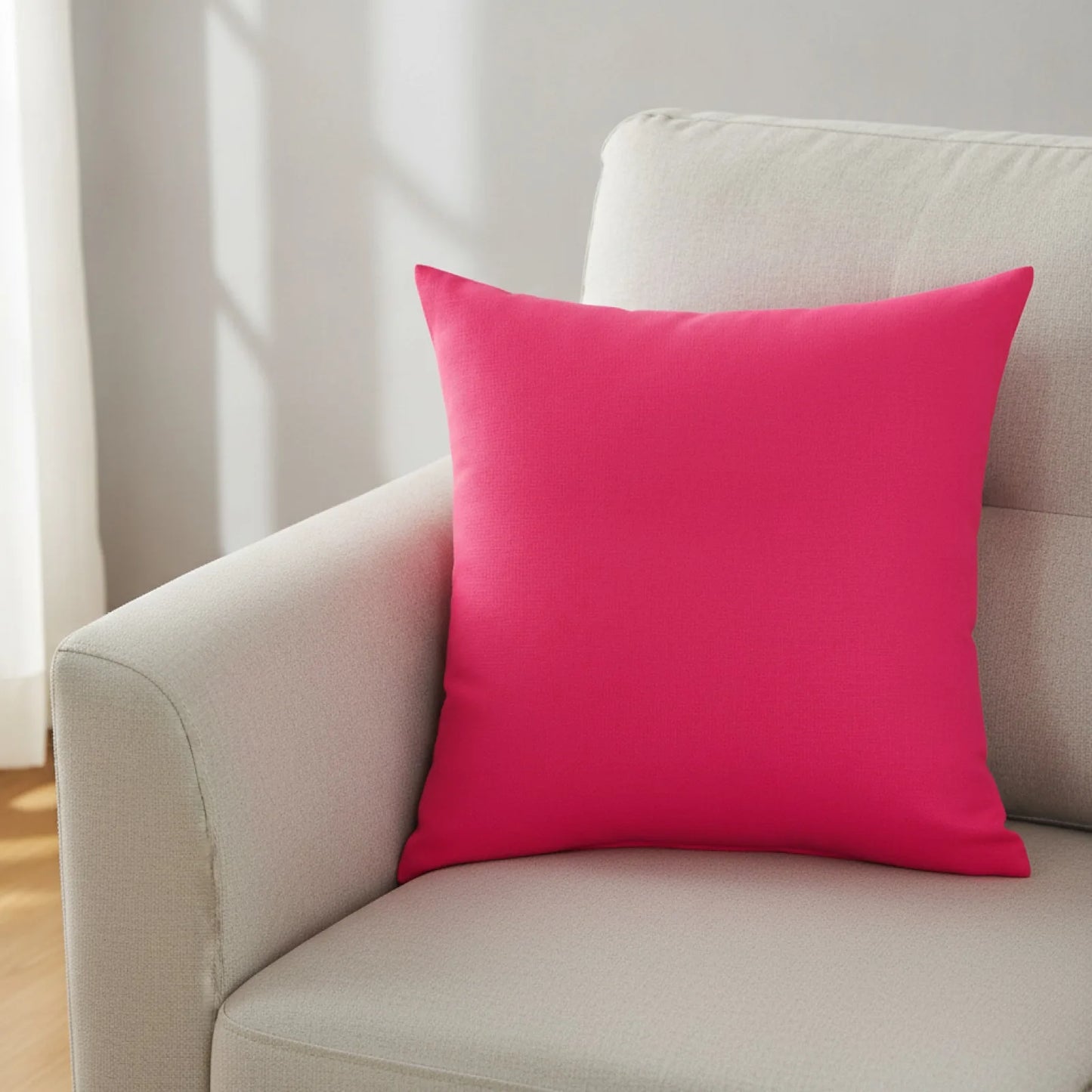 Housse de coussin Rose Red décorative et moderne