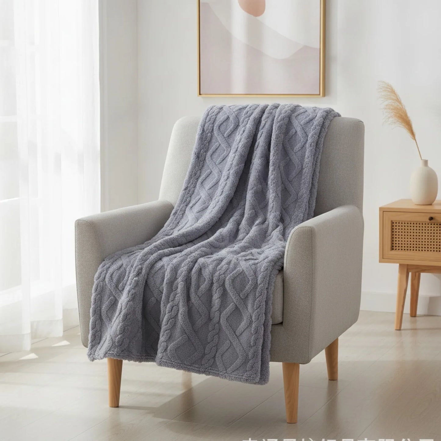 Couverture Sherpa Douceur Hivernale