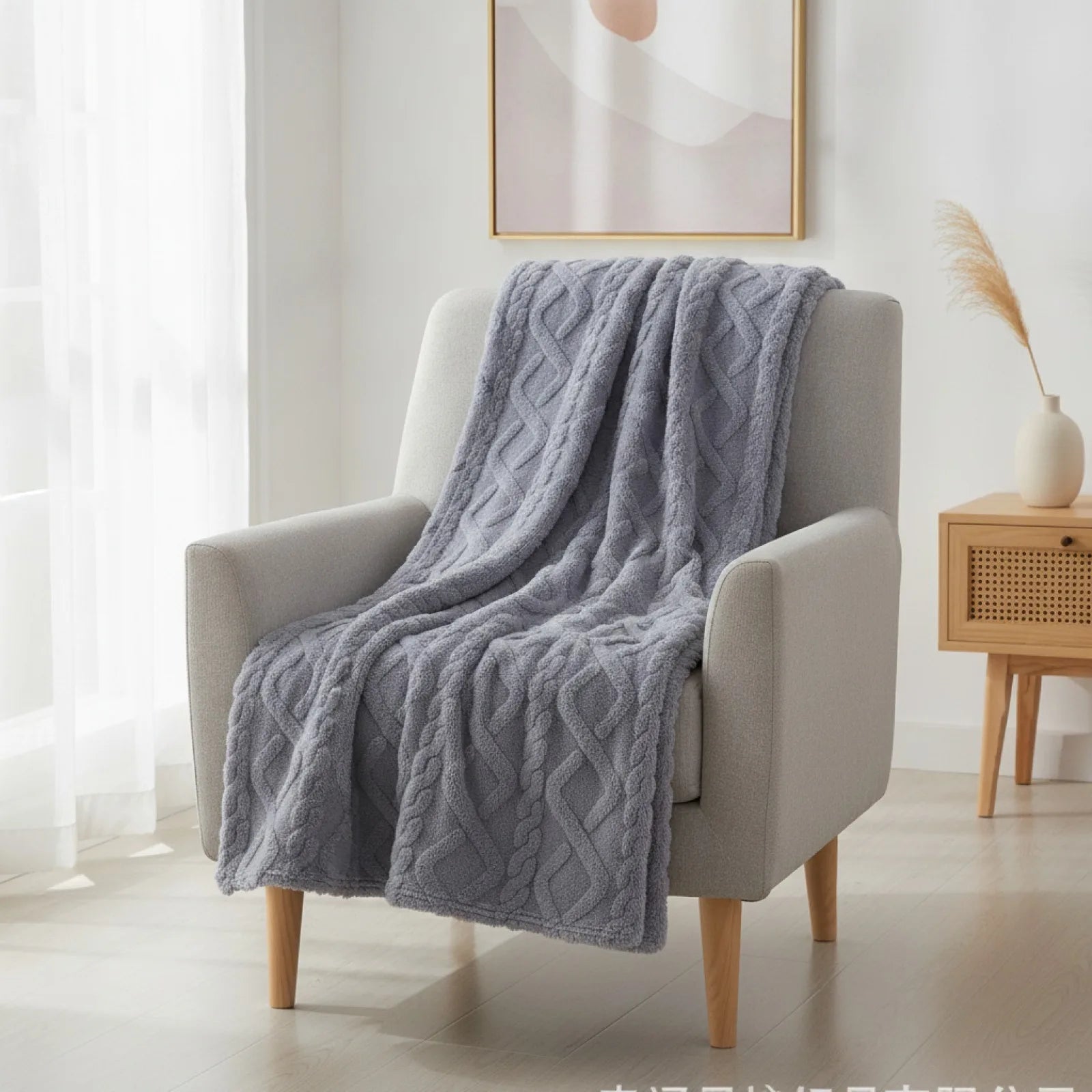 Couverture Sherpa Douceur Hivernale